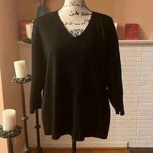 Dressbarn Woman V Neck Pullover Sweater